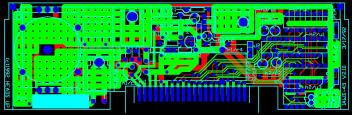 Power-supply and miscellaneous board