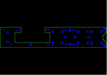 Insulator -- manufactured as if a circuit board -- for remote-control panel.